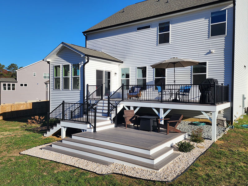 Our Work - Precision Deck and Patio - Premium NC Deck Builder